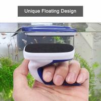 【CW】 Aquarium Practical Floating Magnetic Brush Fish Tank Glass Algae Scraper Aquarium Window Cleaning Tool Cleaner Magnets Brush 30