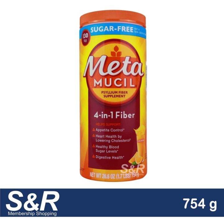 Metamucil Psyllium Fiber Supplement 4in1 Fiber 754g Lazada PH