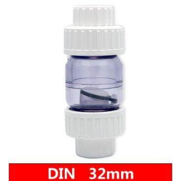 ว้าววว-เช็ควาล์ว-สีขาว-20-25-32-มิล-กันย้อย-check-valve-คุ้มสุดสุด-วาล์ว-ควบคุม-ทิศทาง-วาล์ว-ไฮ-ด-รอ-ลิ-ก-วาล์ว-ทาง-เดียว-วาล์ว-กัน-กลับ-pvc