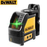 DEWALT 2-เครื่องทำระดับเลเซอร์ลายเส้น DW088CG 50เมตรการปรับระดับด้วยตนเองแนวขวางเลเซอร์แสงสีเขียวแนวนอนแนวตั้งเท่านั้น