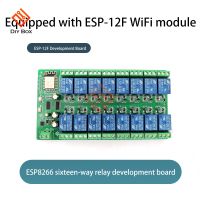 【YD】 ESP8266 WIFI 16 Channel Relay Module ESP-12F Development Board Supply 5V/12V/24V 10A