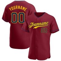 Custom logo printed blank design baseball &amp; softball wear men boys overrun baseball jersey uniforms