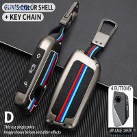 Car Key Case Cover Shell for 2023 BMW I7 X7 735i 740i G07 LCI IX I20 X1 U11 7 Series G70 G09 XM U06 G81 Accessories Car-Styling