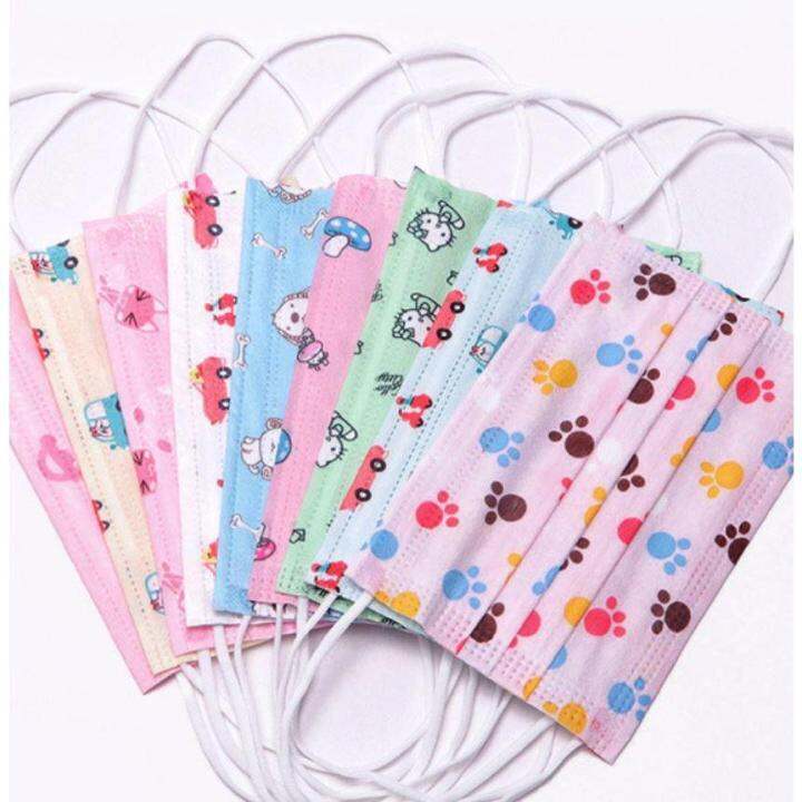 Disposable mask kids cartoon Lazada PH