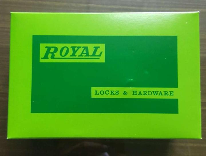 royal-มือจับประตูรั้ว-กุญแจล็อคประตูรั้ว-เขาควาย-no-1500-รอยัล-รอแยล