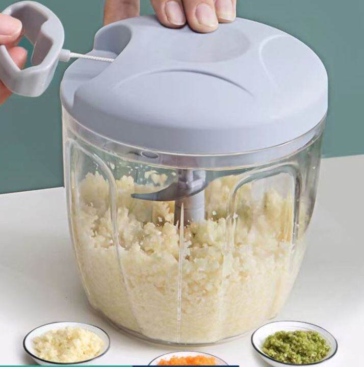 4LZS 500ML / 900ML Mini Food Chopper Processor Lazada PH