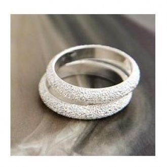 new-style-hot-sale-frosted-couple-ring-fashion-jewelry