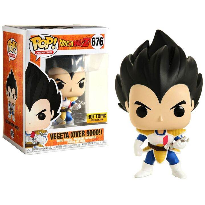 funko-pop-มาใหม่-z-theme-series-vegeta-over-9000-676ไวนิล-action-figure-ตุ๊กตาคอลเลกชันรุ่นสำหรับของเล่นเด็ก