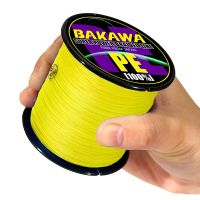 BAKAWA Braid Fishing line 300M 500M 1000M 8 Strands super strong Multifilament Fishing Wire Carp Fishing 20LB-86LB