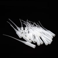 100pcs 502 instant Super glue dropping tube Nozzle Adhesive tool Needle Tube Bottle Cap Catheter Dropper