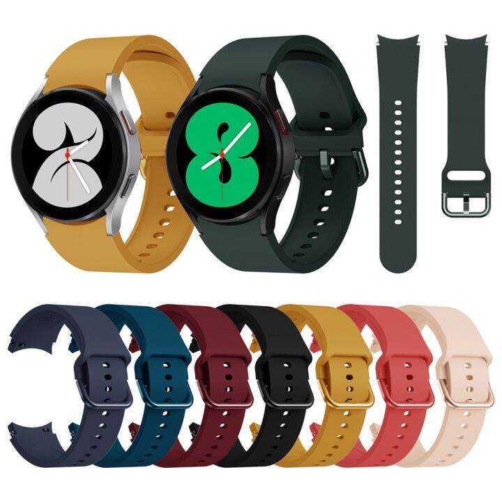 Strap For Samsung Galaxy Watch 4 classic 42mm 46mm smartwatch Silicone 