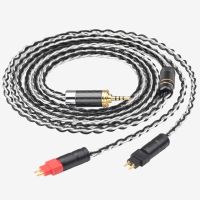 Hi-end HiFi HD650 Headphone Cable 2.5mm 3.5mm XLR Balanced 7N OCC Silver Plated for Sennheiser HD580 HD600 HD650 Headphone