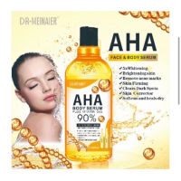 เร่งผิวขาว AHA 90 ผลัดเซลล์ผิว เซรั่มผิวขาว Body Serum ahaเร่งขาวของแท้ เซรั่ม ลดรูขุมขน  เซลล์ผิวที่ตายเผยผิวใหม่ขาวใสขึ้น 500ml