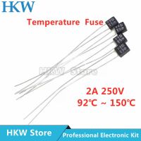Temperature Fuse Fan Motor 2A 250V RH 92 95 102 105 110 115 120 125 130 135 140 145 150 degree LED Thermal Fuses Fusiable Electrical Circuitry Parts