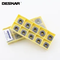 DESKAR SDMT120512 PH LF6018 CNC Milling แทรกคาร์ไบด์ใบมีดเครื่องกลึงเครื่องตัดมิลลิ่งเครื่องมือกลึงสําหรับสแตนเลส