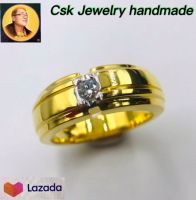 CSK Jewelry handmade  ดีที่สุด New ใหม่ เครื่องประดับ ผู้หญิง เท่ๆ แหวน เพชรแท้ น้ำ vvs1 ทองคำ 90%CSK Jewelry 手工制作最好的新品新首饰女酷真钻戒水 vvs1 90% 黄金