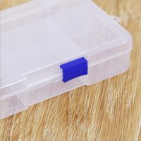 [COD] 5 grid fixed storage box plastic finishing convenience vanity box