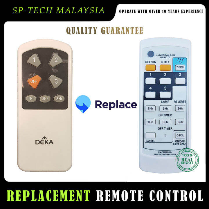 DEKA FAN REMOTE CONTROL Lazada