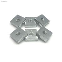 ▣ 20pcs/lot Square Nut M5 M6 Carbon Steel Galvanized Zinc Plated Thin Quadrangle Block Compatible with Prusa MK3 DIN562