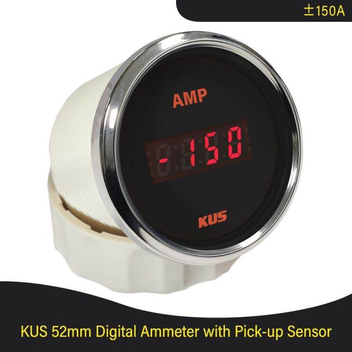 New KUS 52mm Ammeter AMP Gauge +/50A 80A150A Ampere Meter with Current