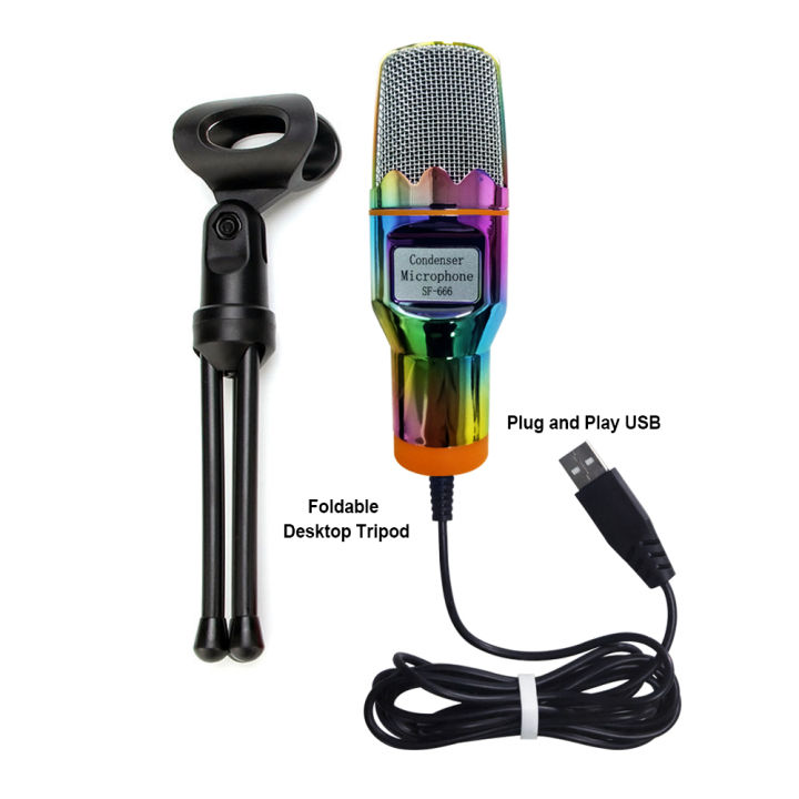 condenser-microphone-live-broadcast-chatting-singing-noise-canceling-tabletop-usb-computer-handle-microphone-with-desktop-tripod