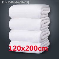 ﹍ White hotel towel superfine fiber beauty salon home stay hotel towel quick drying soft hotel bath towel