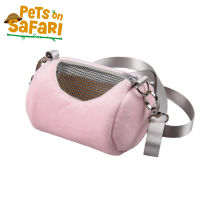 Small Pet Carrier Hamster Cage Cross Body Accessories Cylinder Design Travel Portable Guinea Pig Mesh Hedgehog Carrier Bag