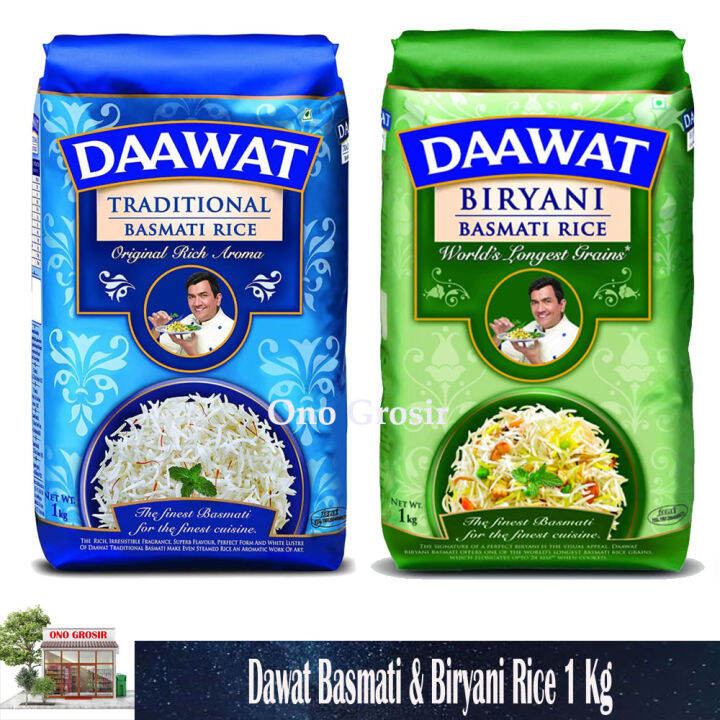 Daawat Biryani Basmati Rice & Basmati Tradisional 1 Kg Ono Grosir