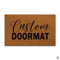 Door Mat Entrance Mat Custom Doormats Funny Entrance Floor Mat Non-slip Doormat 18 by 30 Inch Machine Washable