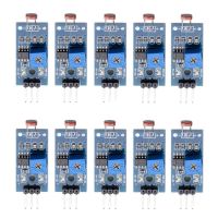 ▨❄☾ 10 PCS Photoresistor Resistance Module Digital Light Intensity Detection Photosensitive Sensor Module for Arduino UNO