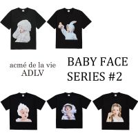HOT”แท้100 ADLV เสื้อยืด ผลิตในเกาหลี (BABY FACE SERIES #2)