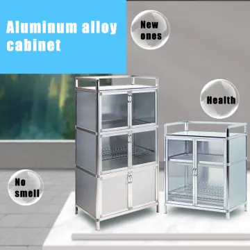 Aluminium kitchen deals storage rack