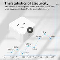 Tuya Au Smart Socket Work With Alexa Google Home For Tuya Smart Life App Mini Socket Smart Home Wifi Smart Plug 16a Au Ratchets Sockets