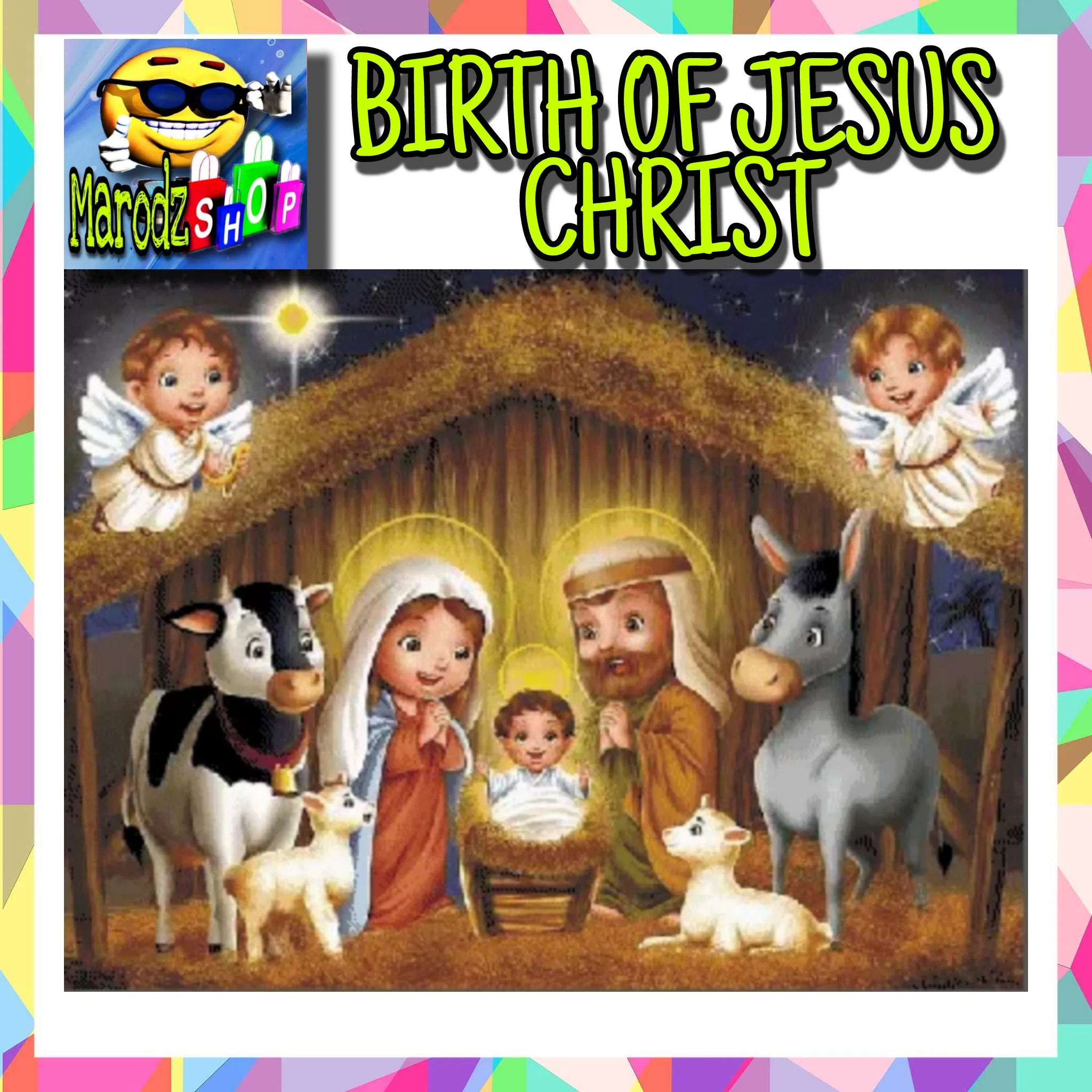 BIRTH OF JESUS CHRIST pattern only / CROSS STITCH PATTERN / THIS IS PATTERN  ONLY / MARODZSHOP CREATIONS | Lazada PH