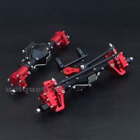 CNC Metal Aluminum Alloy Anodized Front and Rear Portal Axle for 110 RC Crawler Car Axial SCX10 RGT 86100 Truck Upgrade