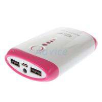 MD-TECH แบตเตอรี่สำรอง POWER BANK 8400 mAh (C02) White/Pink