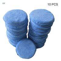 10 Pcs Car Polish Wax Round Foam Sponges Scratch Free Applicator Pads for Auto 13MF