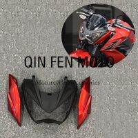 Motorcycle Hood Kit Front Bracket Headlight Upper Side Fairing Fit For Kawasaki Z250 Z300 2013-2017