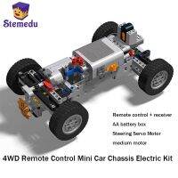 ouYunTingM 4WD Four-Wheel Drive Car Compatible With Major Engine Motor Moc Differential