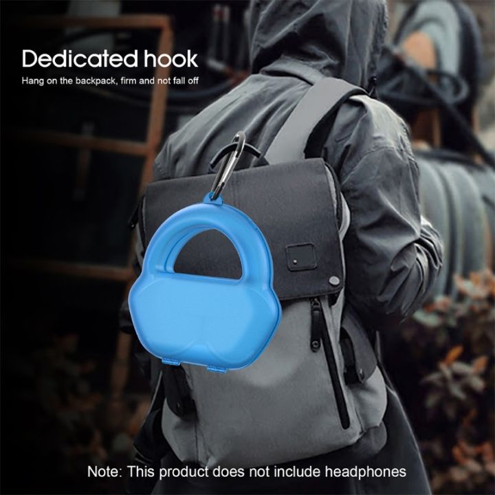 เต็มรูปแบบสำหรับการป้องกันถุงเก็บเดินทางป้องกันสำหรับกรณีกระเป๋ากล่องปกคลุมสำหรับ-max-ชุดหูฟังไร้สาย