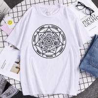 T-Shirts Seal Of The Seven Archangels Printing Male Short Sleeve Tshirt Comfortable Rock Man Shirt Harajuku Street Men Clothes S-4XL-5XL-6XL