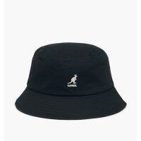 KANGOL หมวกถัง คุณภาพสูง หมวกชาวประมง สตรีทแฟชั่น ผู้ชายและผู้หญิง หมวกลำลอง v