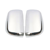 Chrome Side Door Rearview Mirror Cover Trim For Pajero V80 2007-2021 Car Mirrors Cap Exterior Chromium Styling Parts