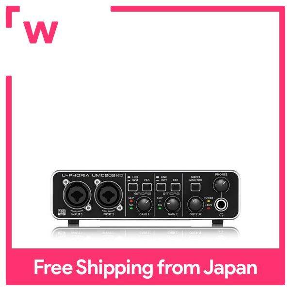 BEHRINGER U-PHORIA 2-Channel UMC202HD | Lazada