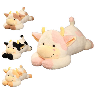 Cartoon Cow Toy Plush Plushies Pillow Stuffed Animal Dolls Room Gift Decor Kids