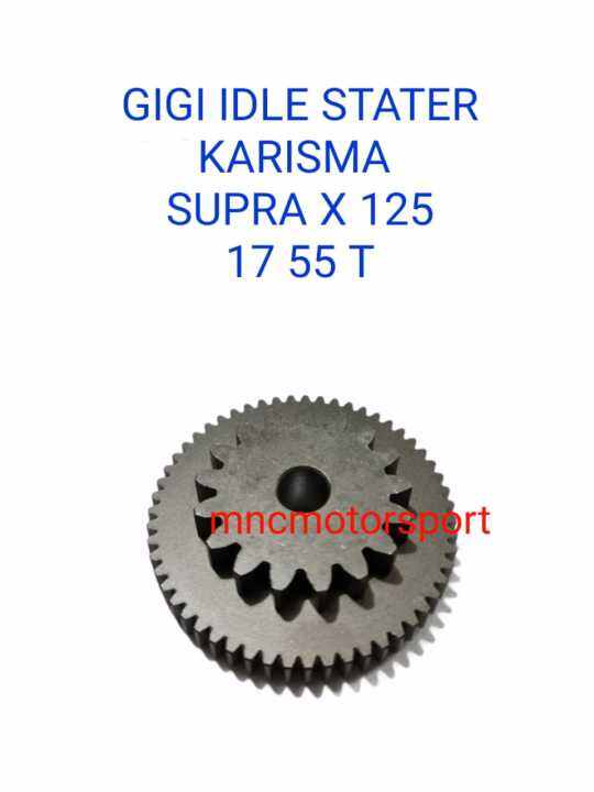 GEAR GIR GIGI IDLE STATER KECIL KARISMA SUPRA X 125 17 55 T Lazada