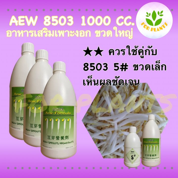 forplants-เซตทรีโอ-8503-ฮอร์โมน8503-ขวดใหญ่-1000มิลลิลิตร-จำนวน-3-ชิ้น-ฮอร์โมนถั่วงอก-เพาะถั่วงอก-ควรใช้คู่-8503ขวดเล็ก-ถั่วงอกอ้วน-ถั่วงอกรากสั้น