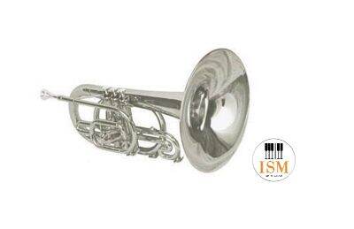 AYERS มาร์ชชิ่งเมโลโฟน Marching Mellophone รุ่น AMP-702S - สีเงิน