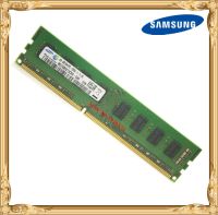 Samsung หน่วยความจำสำหรับเดสก์ท็อป DDR3ดั้งเดิม4GB 1600MHz 4G แรม PC3-12800U PC 1600 12800แรม RAM3825