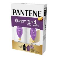 [แพ็คสุดคุ้ม] PANTENE  แชมพู โททอล แดเมจ แคร์ 410 มล. + ครีมนวด โททอล แดเมจ แคร์ 410 มล.